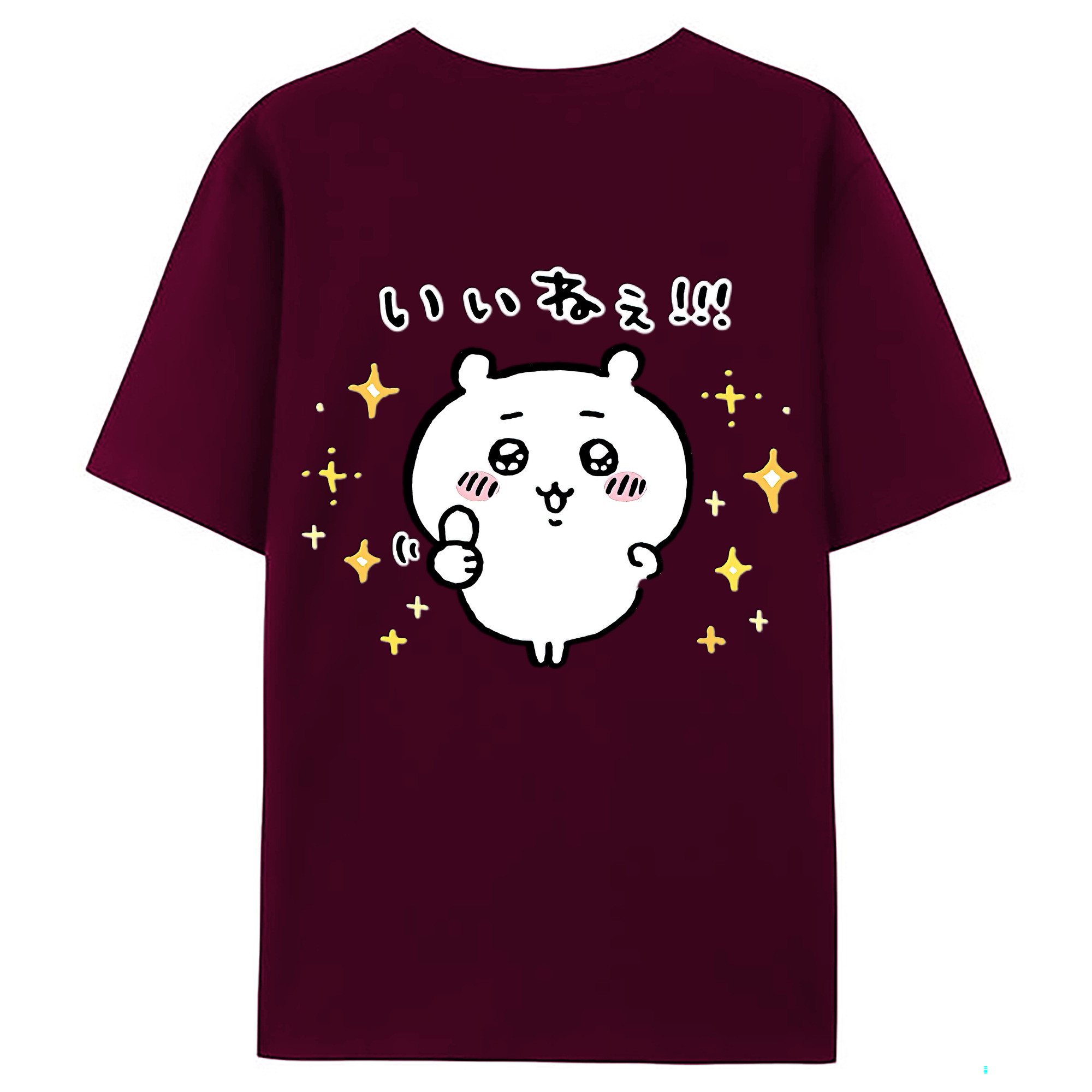 （画像用） ちいかわ ちいかわ Chii-kawa chiikawa レディース半袖Tシャツ(バックプリント)